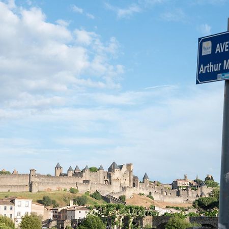 Le Clos Margaux - Vue Cite Medievale - 3 Chambres Carcassonne Exteriér fotografie