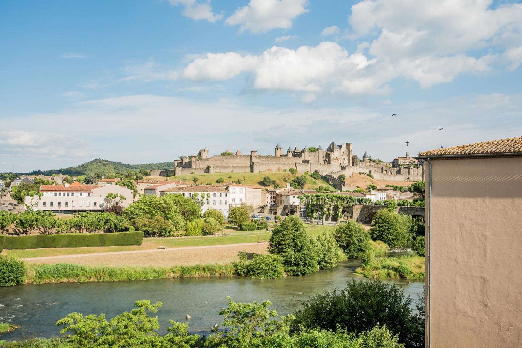 Le Clos Margaux - Vue Cite Medievale - 3 Chambres Carcassonne Exteriér fotografie